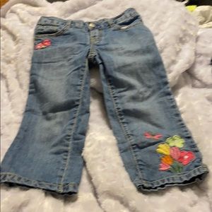 Gymboree Tea Time afternoon jeans sz 6
